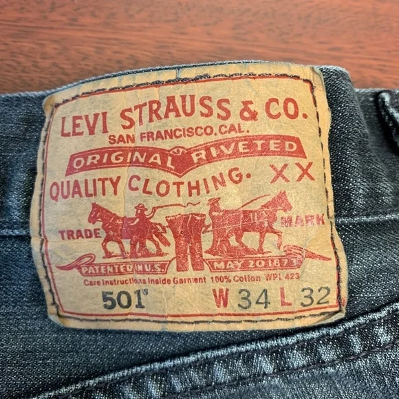 Vintage Men's 501 Gray Levi's High Rise Mom Jeans Boyfriend